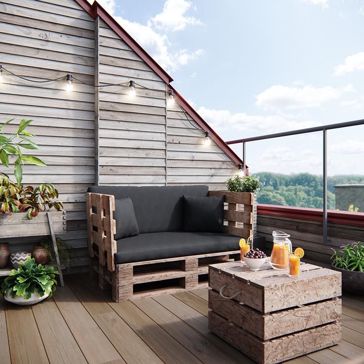 Actual product image Vicco Palettenkissen Set (45 x 45 cm)