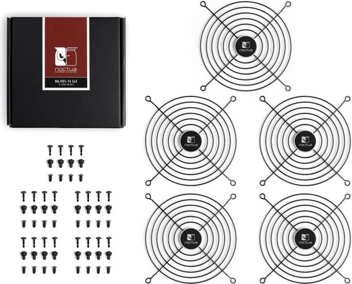 Actual product image Noctua NA-FG1-14 Sx5 fan grille 140 mm - black