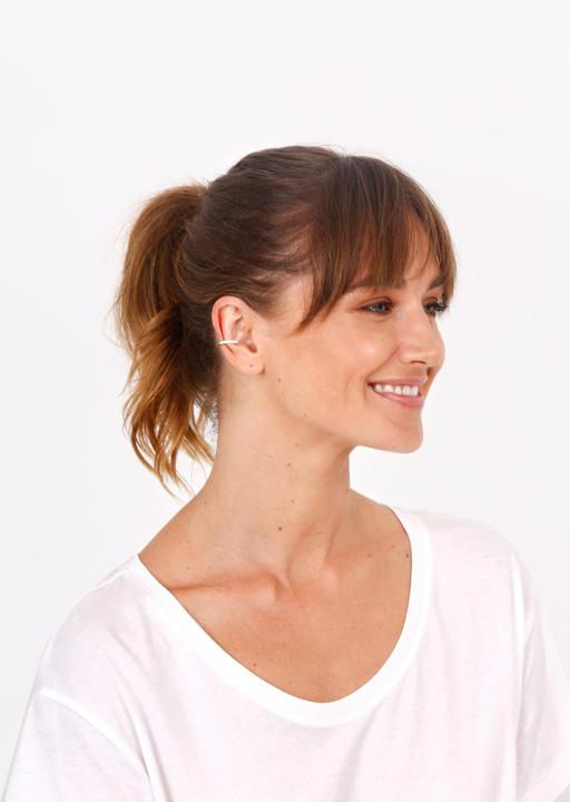 Actual product image Elli Single Earcuff Zirkona Kristalle (Sterling Silver)