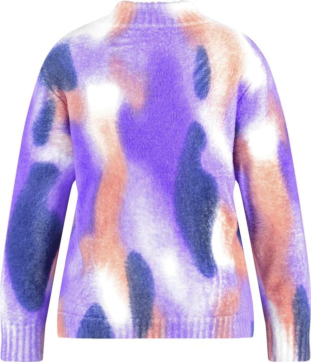 Produktbild Samoon Kuscheliger Pullover mit Print Pullover Langarm Rundhals - 64022 (52)