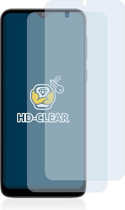 Actual product image BROTECT Screen Protector Clear (2 Piece, Motorola Moto E13)