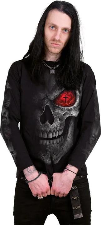 Actual product image Spiral Unisex Adult Death Stare Long-Sleeved T-Shirt (M)
