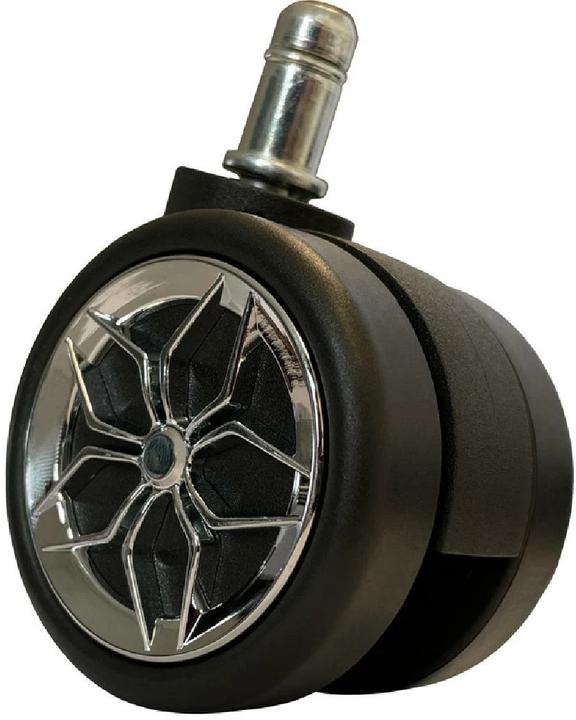 Immagine prodotto LC-Power Ruote LC-CASTERS-2-DRIFT Set di 5 ruote cromate