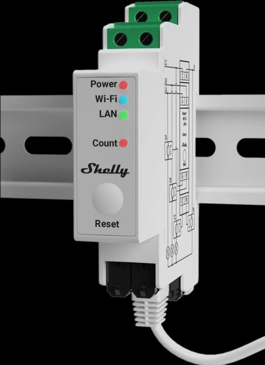 Actual product image Shelly Pro 3EM 120A