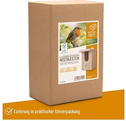 Produktbild Wildtier Herz Nistkasten