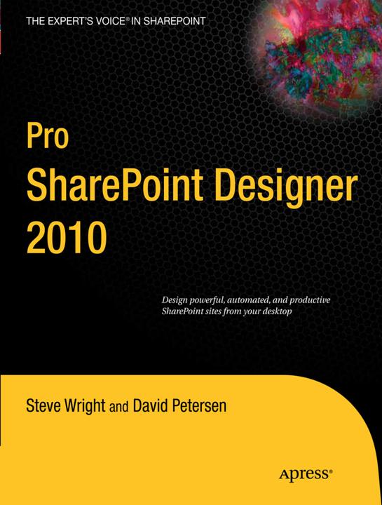 Produktbild Pro SharePoint Designer 2010 (Englisch, David Petersen, Steve Wright, 2011)