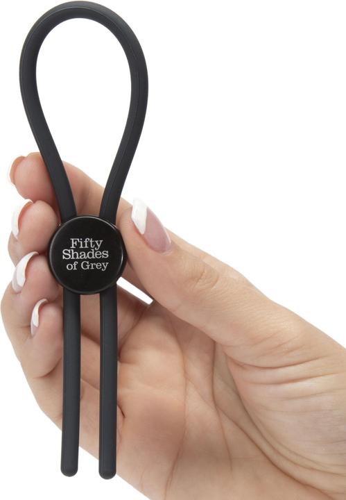 Actual product image Fifty Shades of Grey Adjustable Cock Ring (8.90 cm)
