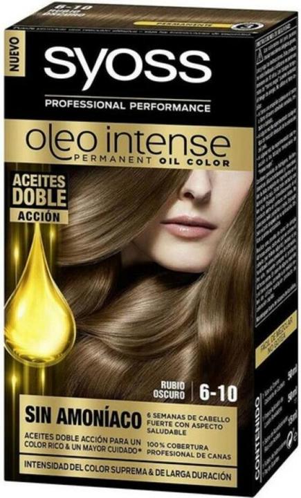 Produktbild Syoss OLIO INTENSE tinte sin amoniaco #6.10-rubio oscuro 5 pz (6-10)