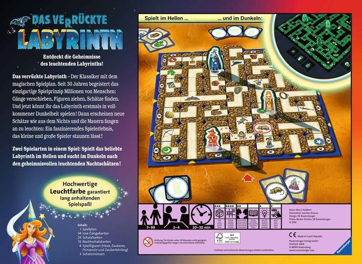 Actual product image Ravensburger The crazy labyrinth - anniversary version (German)