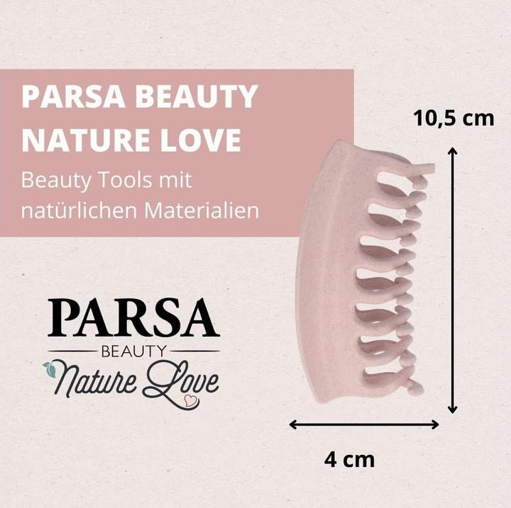 Immagine prodotto Parsa Beauty PARSA Nature Love Fermaglio per capelli, rosa grande, 6 pezzi, in paglia di grano (6 pz.)