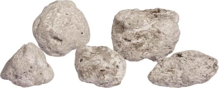 Actual product image Rayher Decorative lava stone, colored white, white, 250 g