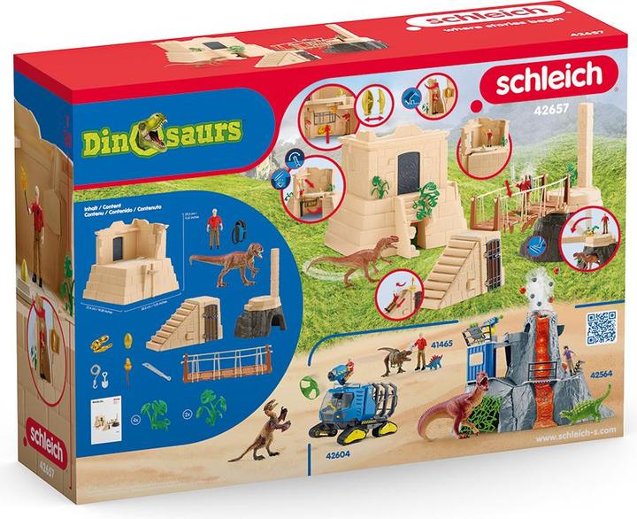 Image du produit Schleich Dinosaures-Temple-Conquête