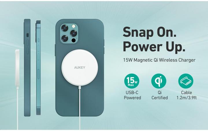 Produktbild Aukey Aircore Magnetic Charger (15 W)