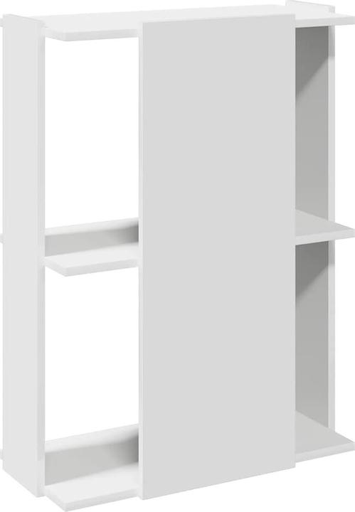 Image du produit VidaXL Bibliothèque 3 étagères Blanc 60x30x80 cm Bois composite (60 x 30 x 80 cm)