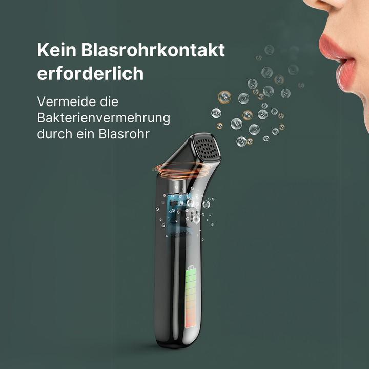 Actual product image Hermex Breathalyser digital LCD rapid test
