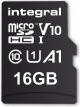 Actual product image HIGHSPEED MICROSDHC/XC V10 UHS-I 16GB (16 GB, microSDHC, U1, UHS-I)