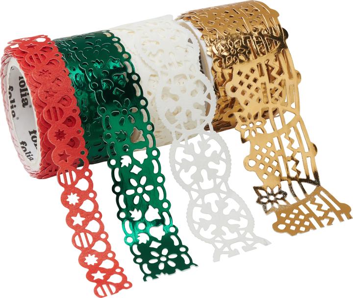 Actual product image Folia Paper Border Christmas