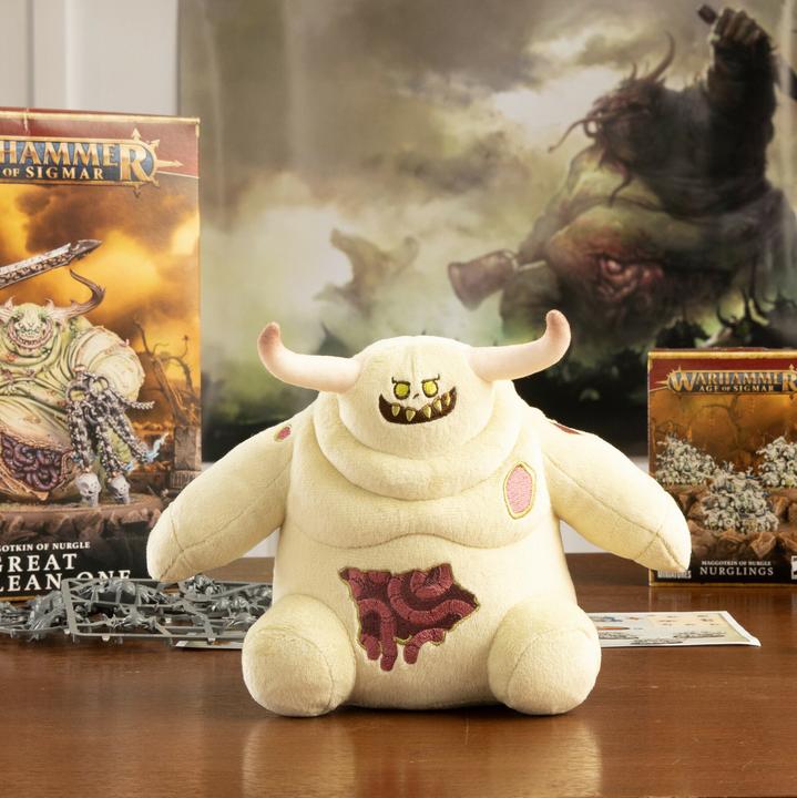 Produktbild Tomy Warhammer Plüschfigur Nurgling: Little Unclean One 18 cm (18 cm)