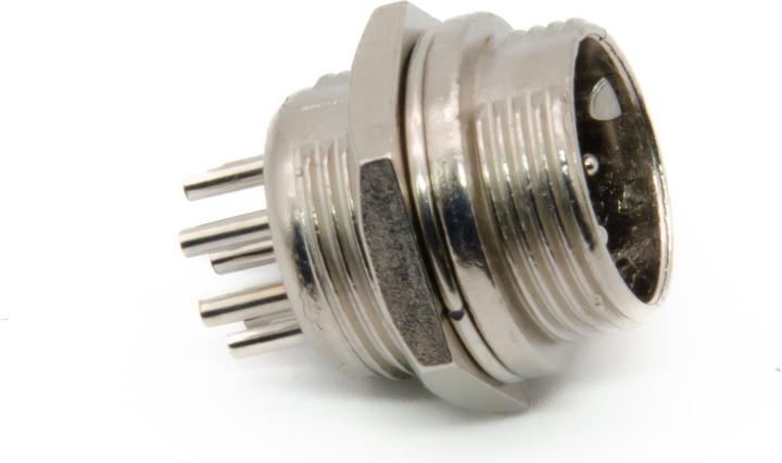 Produktbild Purecrea GX16-8P Stecker Einbaustecker 16mm