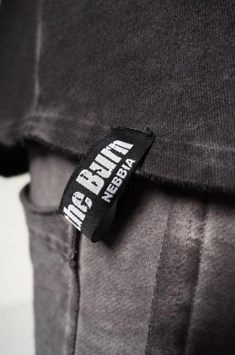 Produktbild Nebbia Washed-off Ärmelloser Hoodie Beastin 361 - black (L)