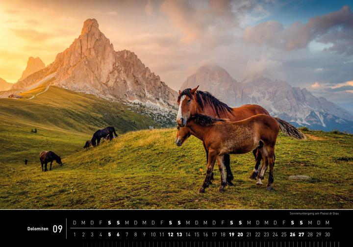 Image du produit Dolomiten Premiumkalender 2026 (50 x 35 cm, Allemand)