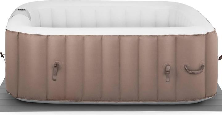 Produktbild Uniprodo Whirlpool aufblasbar - 900 l - 6 Personen - 130 Düsen - beige/weiss (6 Pers.)