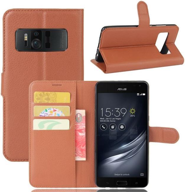 Immagine prodotto MU Classic Copertina in pelle con texture litchi (Asus Zenfone AR)