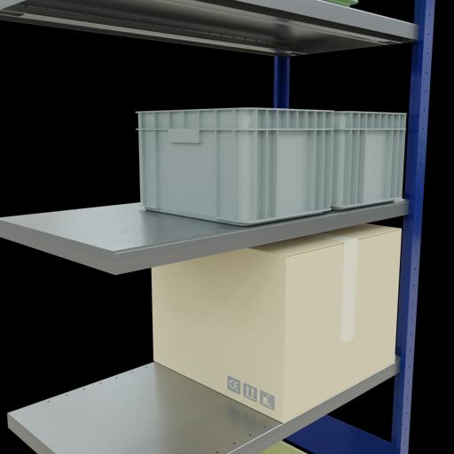 Actual product image Schulte Lagertechnik MULTIplus250 boltless add-on bay system with length bolts