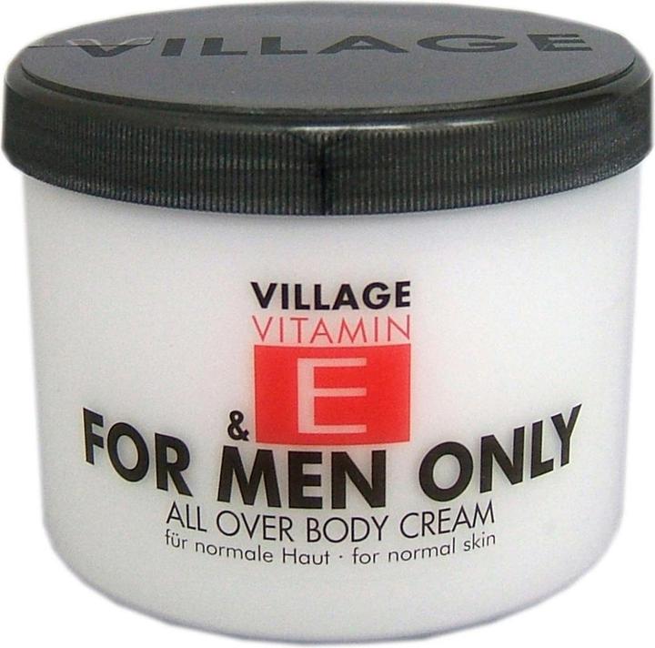 Actual product image Village Vitamin E Bodycream For men only (Body cream, 500 ml)