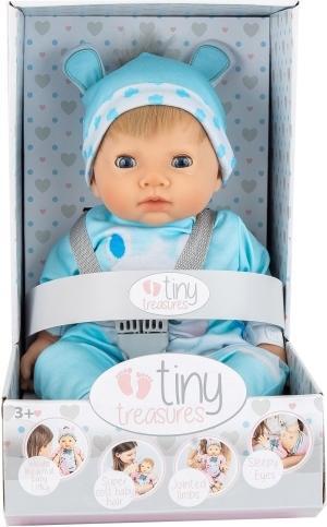Actual product image Tiny Treasures Tiny Treasure Blond haired Doll Hippo outfit