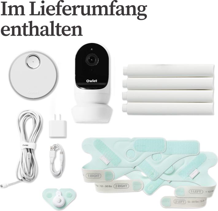 Productafbeelding Owlet Duo: Smart Sock 3 & Camera 2 (Video & Audio, 30 m)