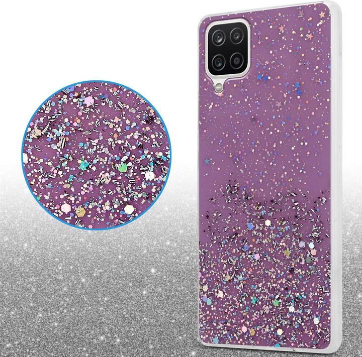 Immagine prodotto Cadorabo Copertura in TPU scintillante (Samsung Galaxy A12, Samsung Galaxy M12)