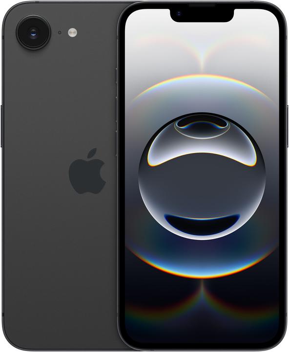 Apple iPhone 16e (256 Go, Noir, 6.10", Double SIM, 48 Mpx, 5G)