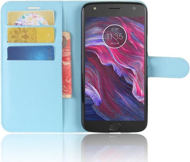 Actual product image MU Classic Classic leather case with litchite texture (Motorola Moto X4)