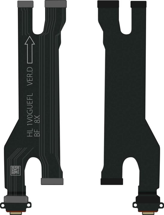 Actual product image Clappio USB-C charging port + flex cable spare part Huawei P30 Pro (Huawei P30 Pro)
