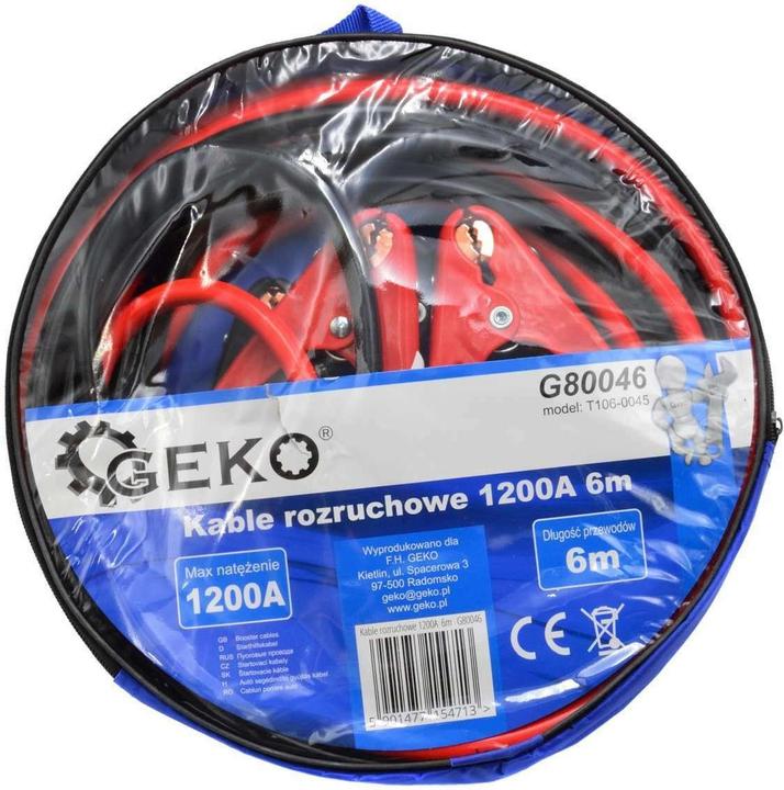 Actual product image GEKO Starter cable 1200A 6m (1200 A)