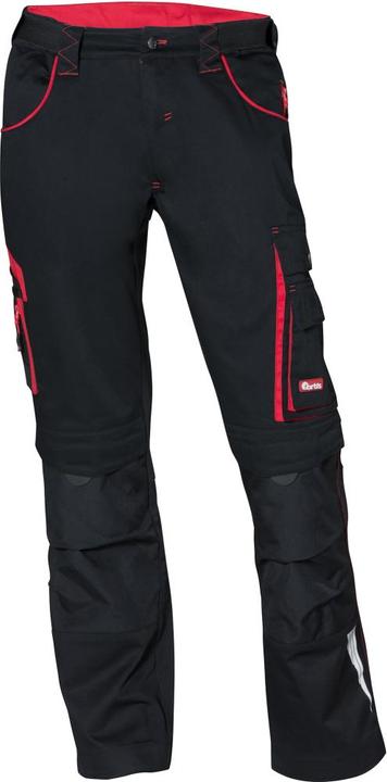 Produktbild Magni FORTIS Herren Bundhose/Arbeitshose 24 schwarz/rot Gr.28 (28)