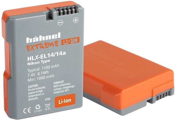 Produktbild Hähnel Ersatzakku HLX-EL14, für Ni EN-EL14 (Kamera Akku)