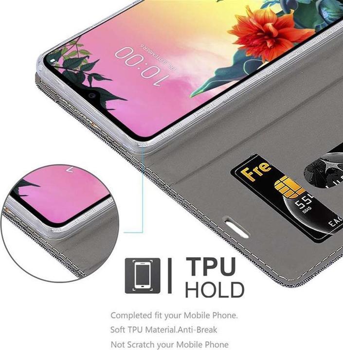 Produktbild Cadorabo Book Jeans Optik Cover (LG K50s)