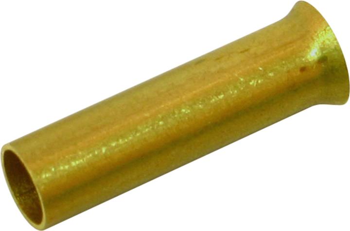 Steffen Aderendhülse 1.5mm2/12mm messing VPE 50 Stk.