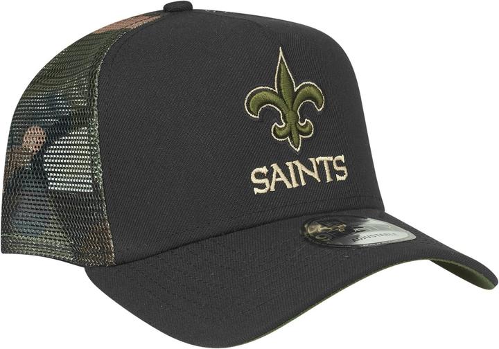 New Era Snapback Trucker Cap - New Orleans Saints wood camo (One Size)
