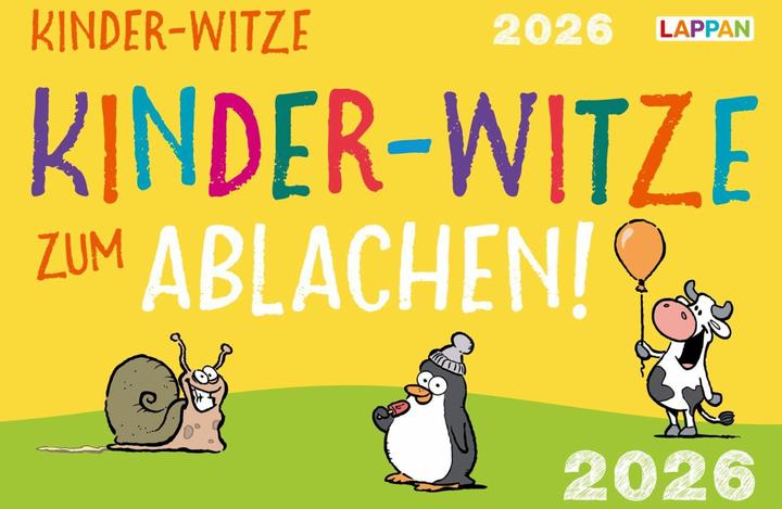 Produktbild Kinder-Witze zum Ablachen! 2026: Mein K (Harter Einband, Deutsch)