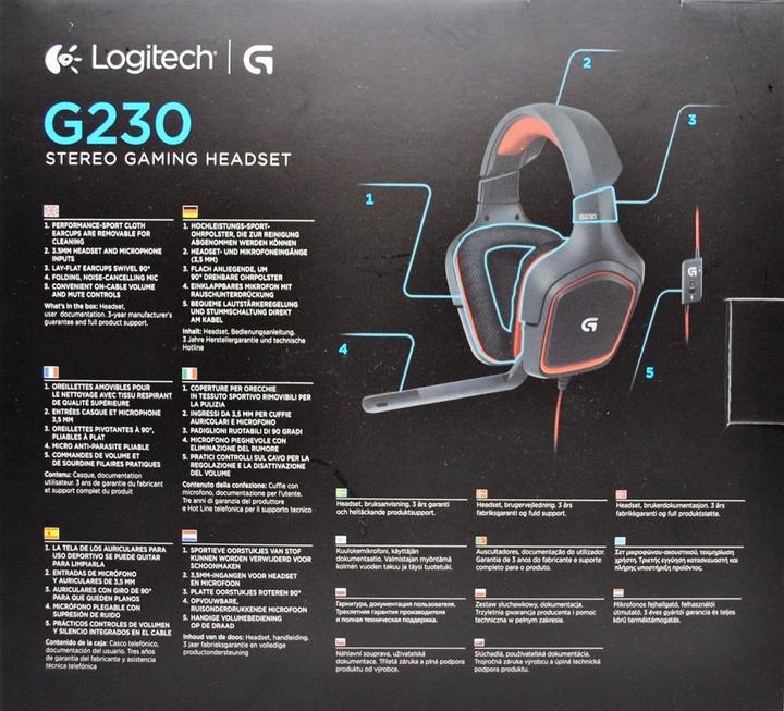 Produktbild Logitech G G230 Gaming Headset (Kabelgebunden)