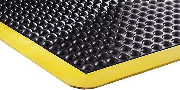 Produktbild Coba Europe BubbleMat BLK/YEL 0.6m x 0.9m INTLK Mid (120 x 90 cm)