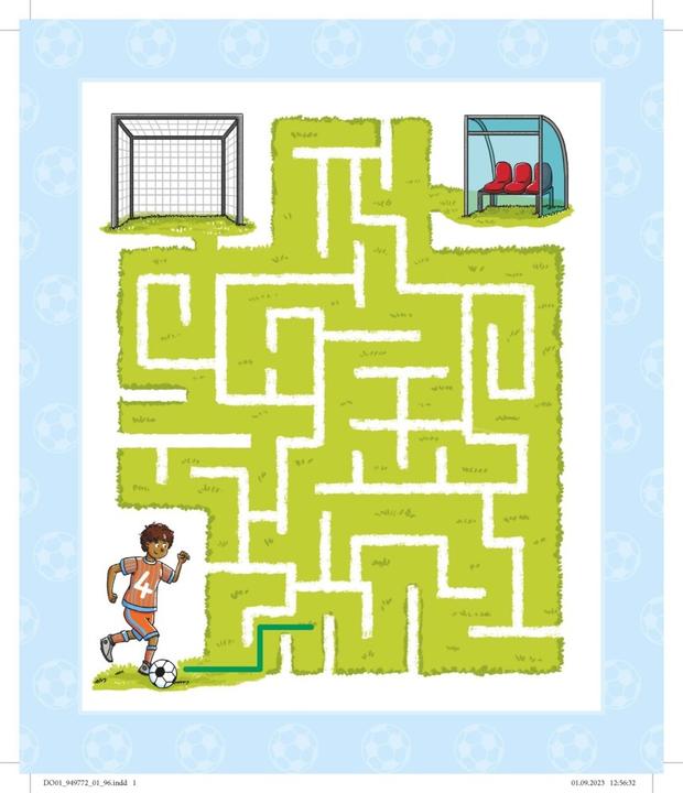 Actual product image Klett My favourite block Toooor! Sporty football puzzles (German)