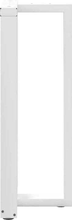 Produktbild VidaXL Bartischbeine T-Form 2 Stk. Weiss 40x35x(101-102) cm Stahl Tischbein