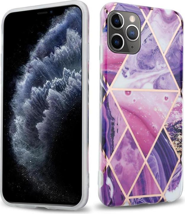 Actual product image Cadorabo IMD TPU Colorful Marble Cover (Apple iPhone 11 Pro)