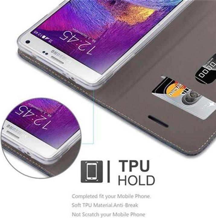 Image du produit Cadorabo Couverture look jeans Book (Samsung Galaxy Note 4)