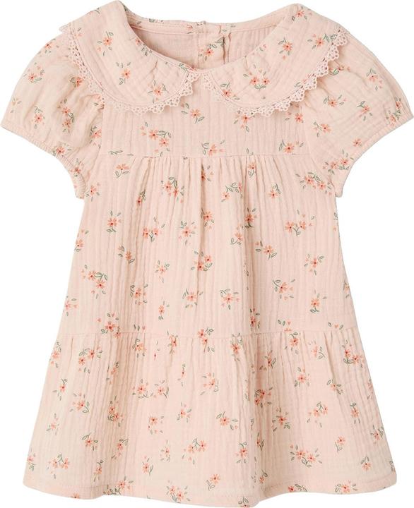 Produktbild Vertbaudet Mädchen Baby Kleid mit Bubikragen (80)