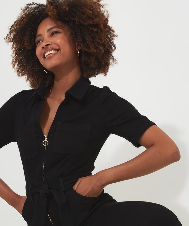 Produktbild Joe Browns PETITE Retro Denim Zip-Front Jumpsuit (40)